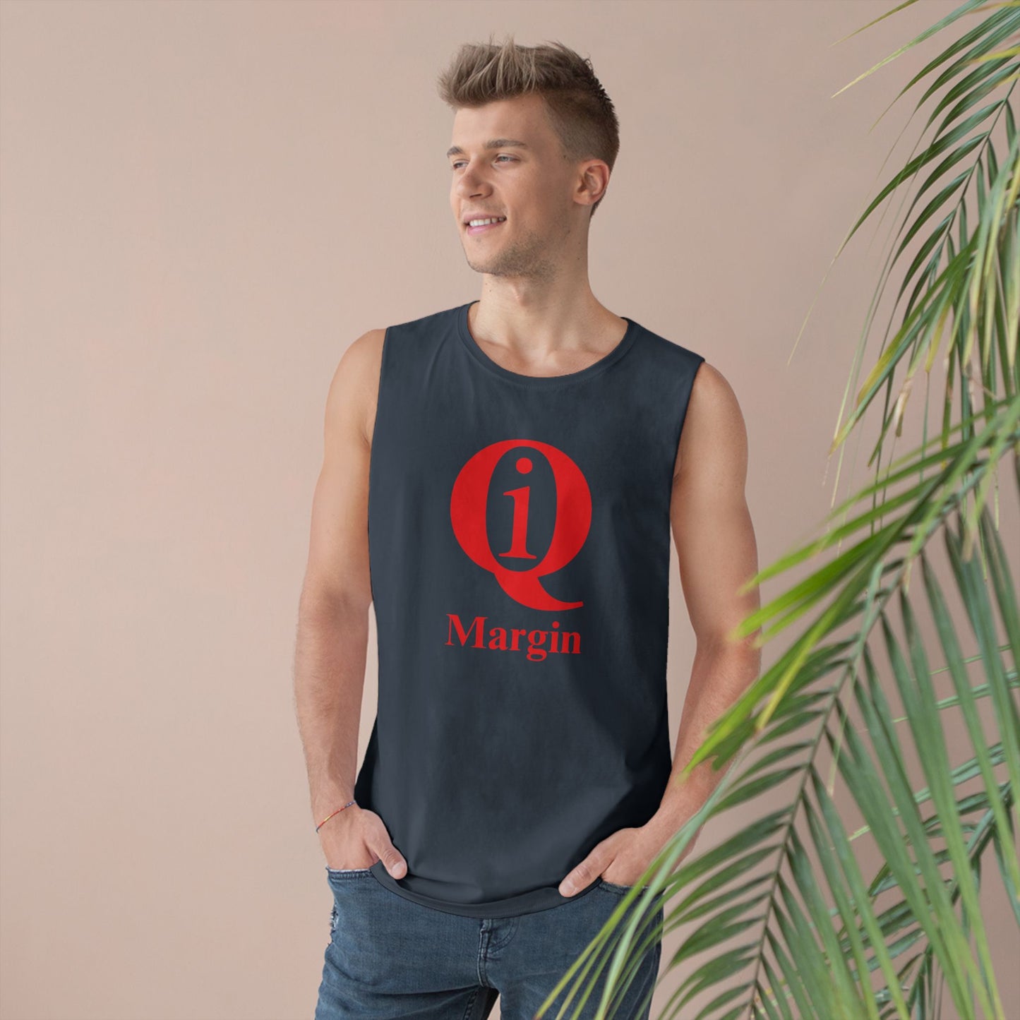 Unisex Barnard Tank - "Q On Board" Motivational Sleeveless Top