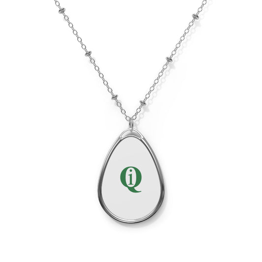 IQ Fashion | Oval Necklace