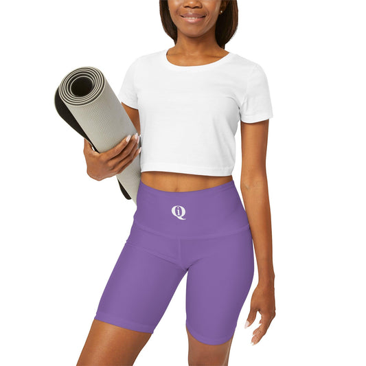 IQ Fashion | High Waisted Yoga Shorts (AOP)