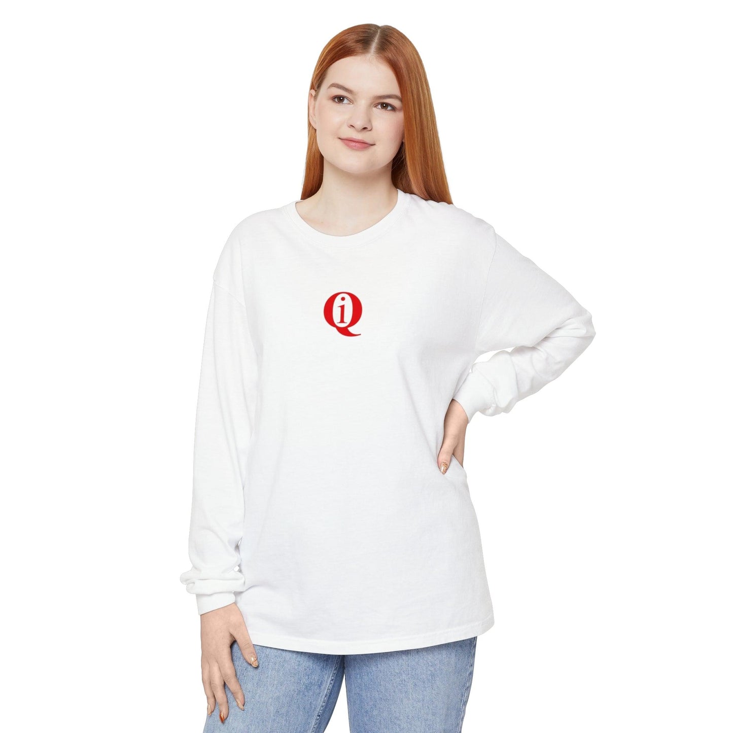 IQ Fashion | Unisex Garment-dyed Long Sleeve T-Shirt