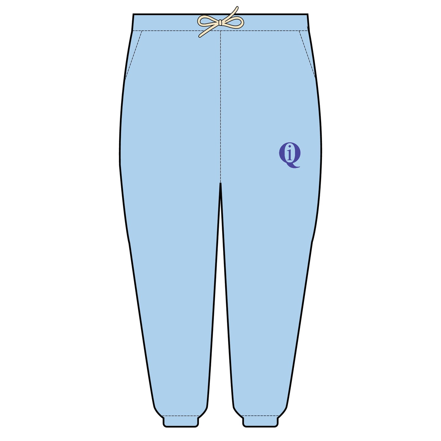 IQ Fashion |  Unisex Lightweight Fleece Sweatpants