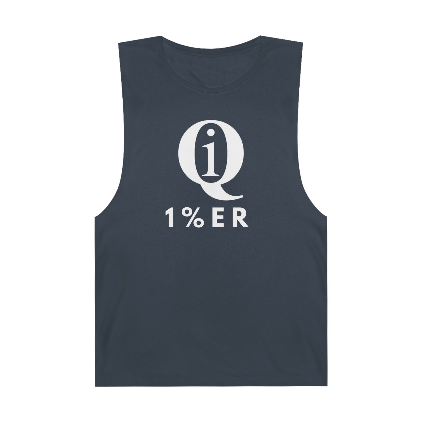 Unisex Barnard Tank - "Q On Board" Motivational Sleeveless Top