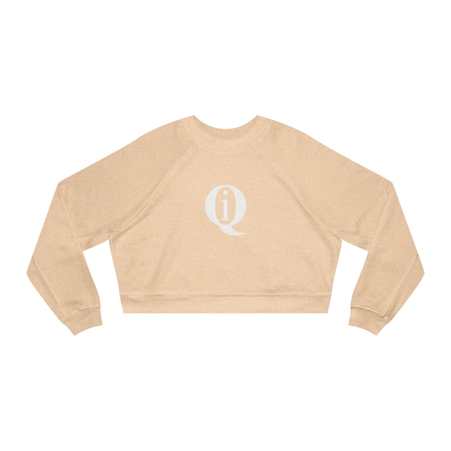 IQ Fashion |  Women's Cropped Fleece Pullover