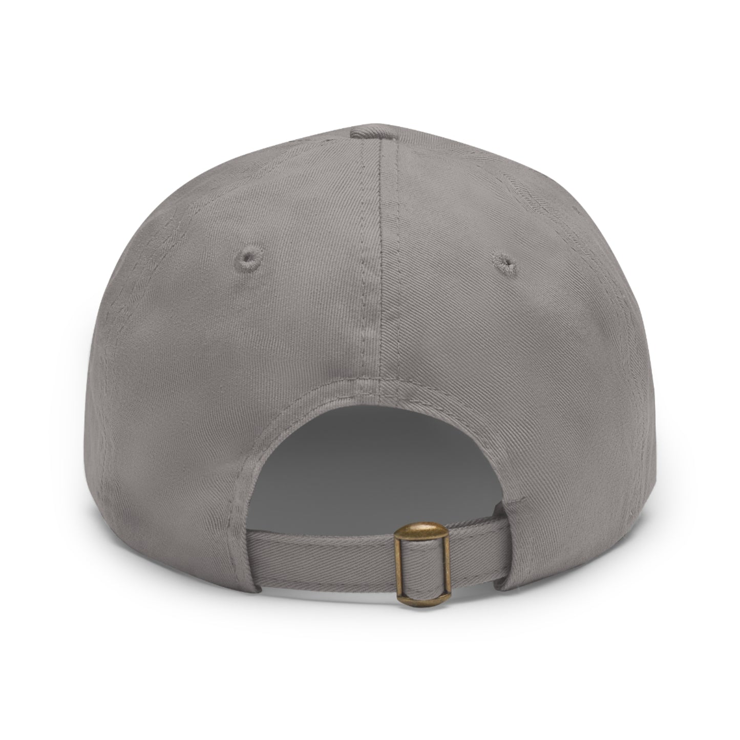 IQ Fashion | Dad Hat with Leather Patch (Rectangle)