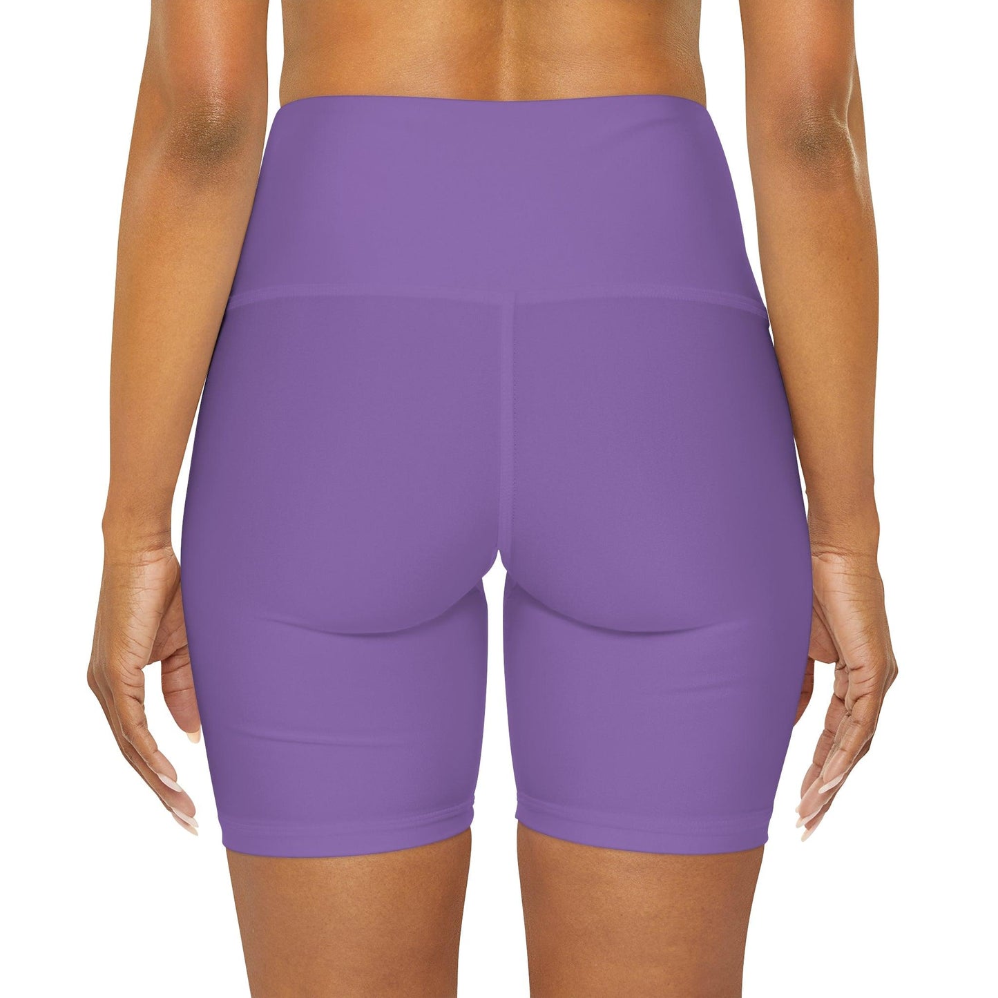 IQ Fashion | High Waisted Yoga Shorts (AOP)