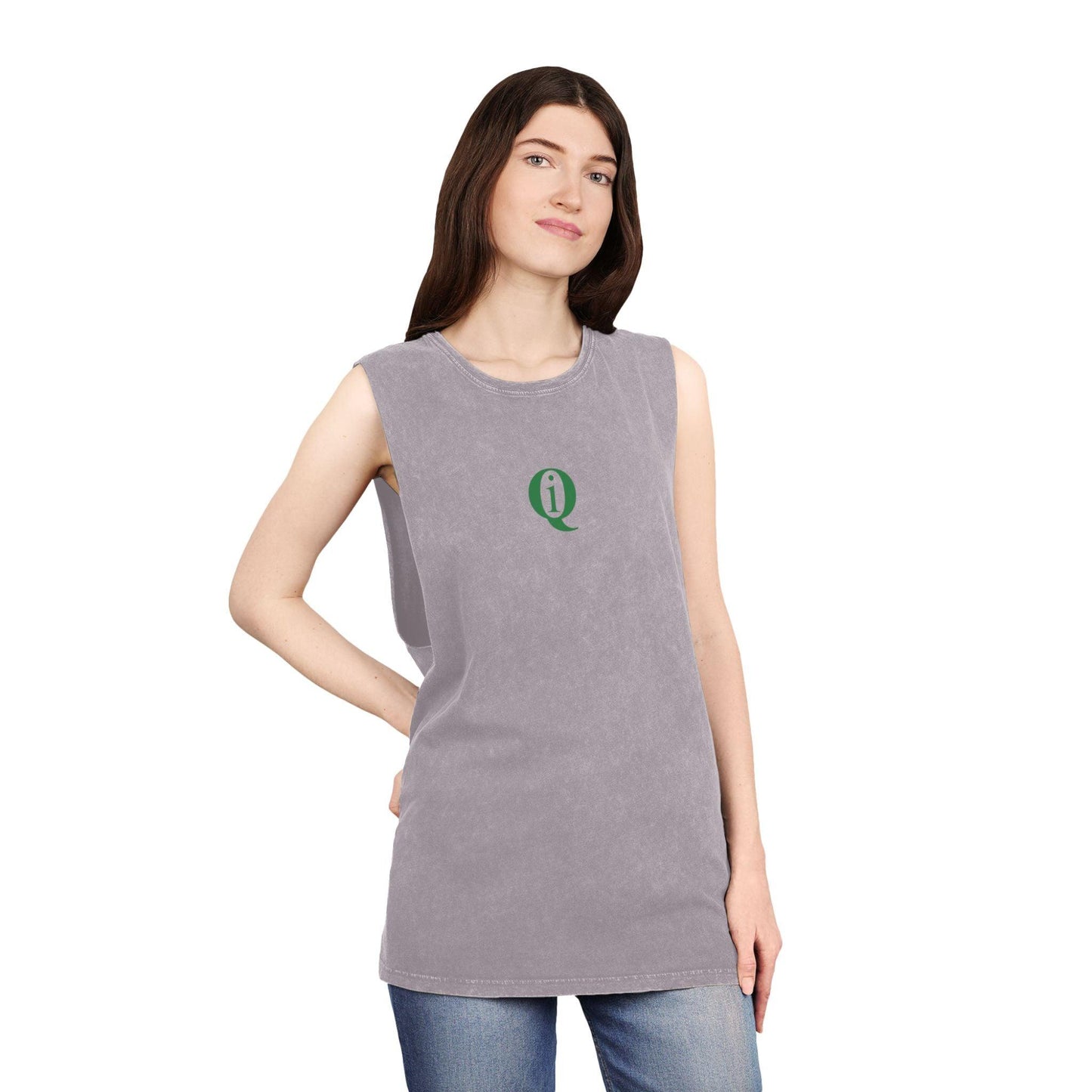 IQ Fashion | Unisex Stonewash Tank Top