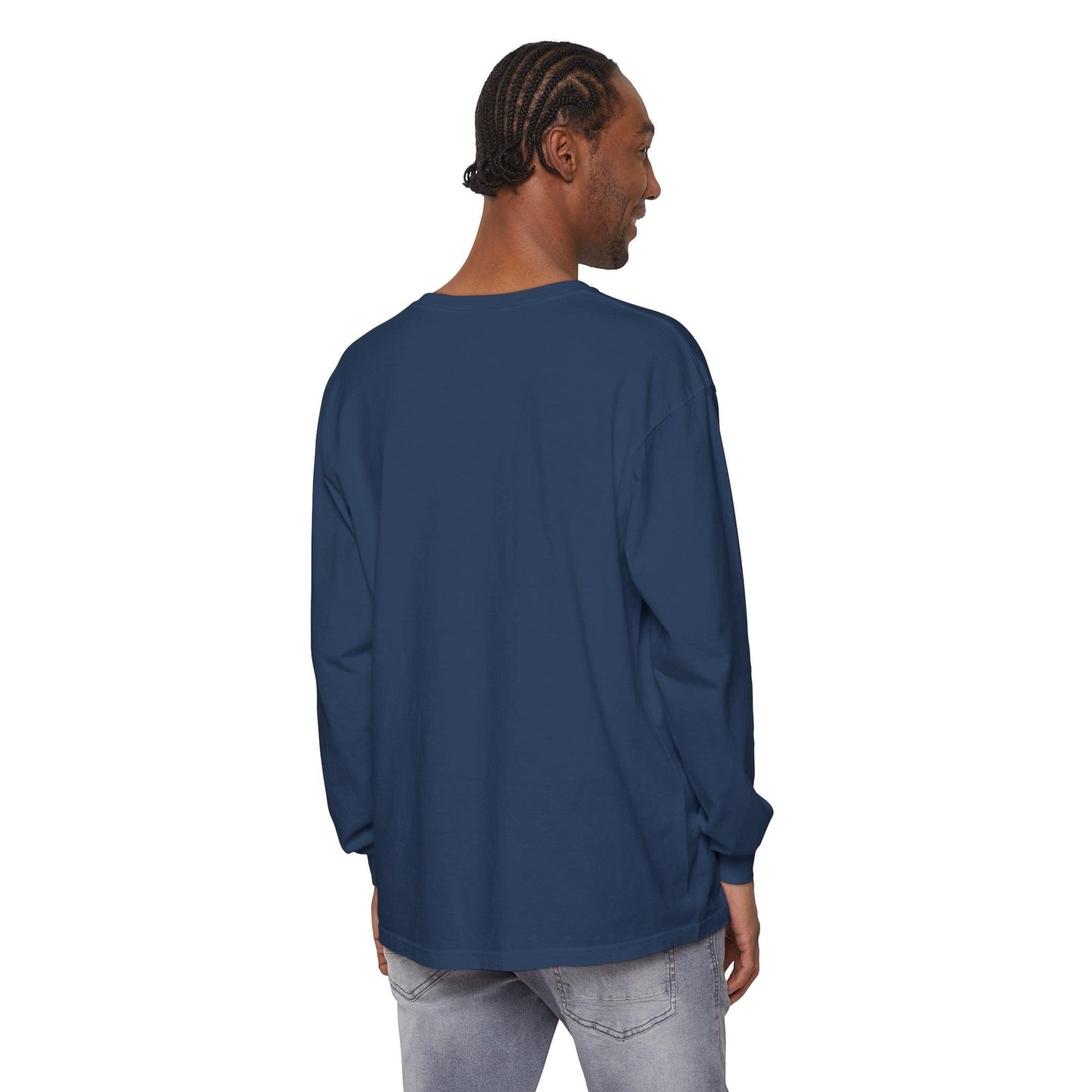 IQ Fashion | Unisex Garment-dyed Long Sleeve T-Shirt