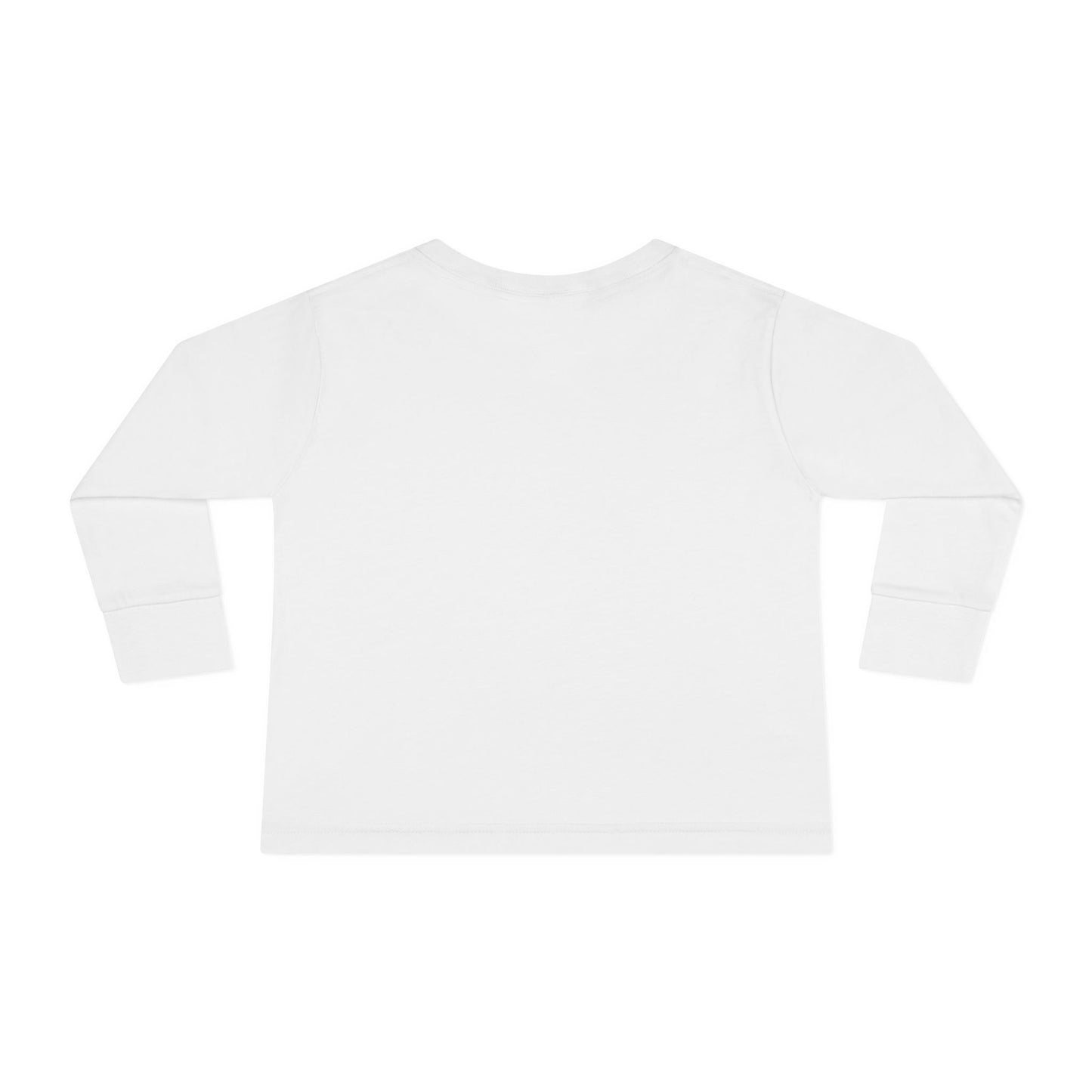 Toddler Long Sleeve Tee with Elegant Laurel Design