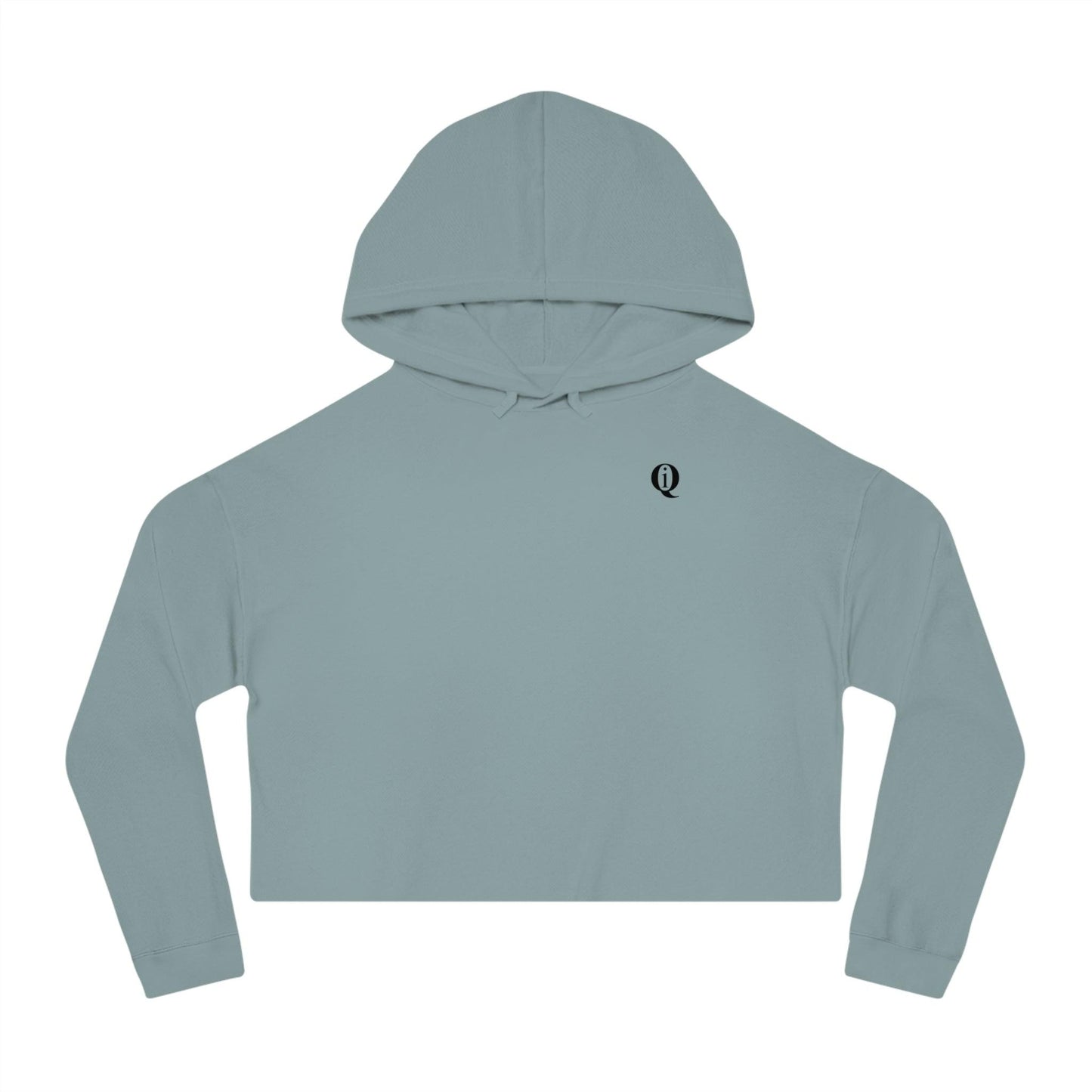 IQ Fashion | Women’s Cropped Hooded Sweatshirt