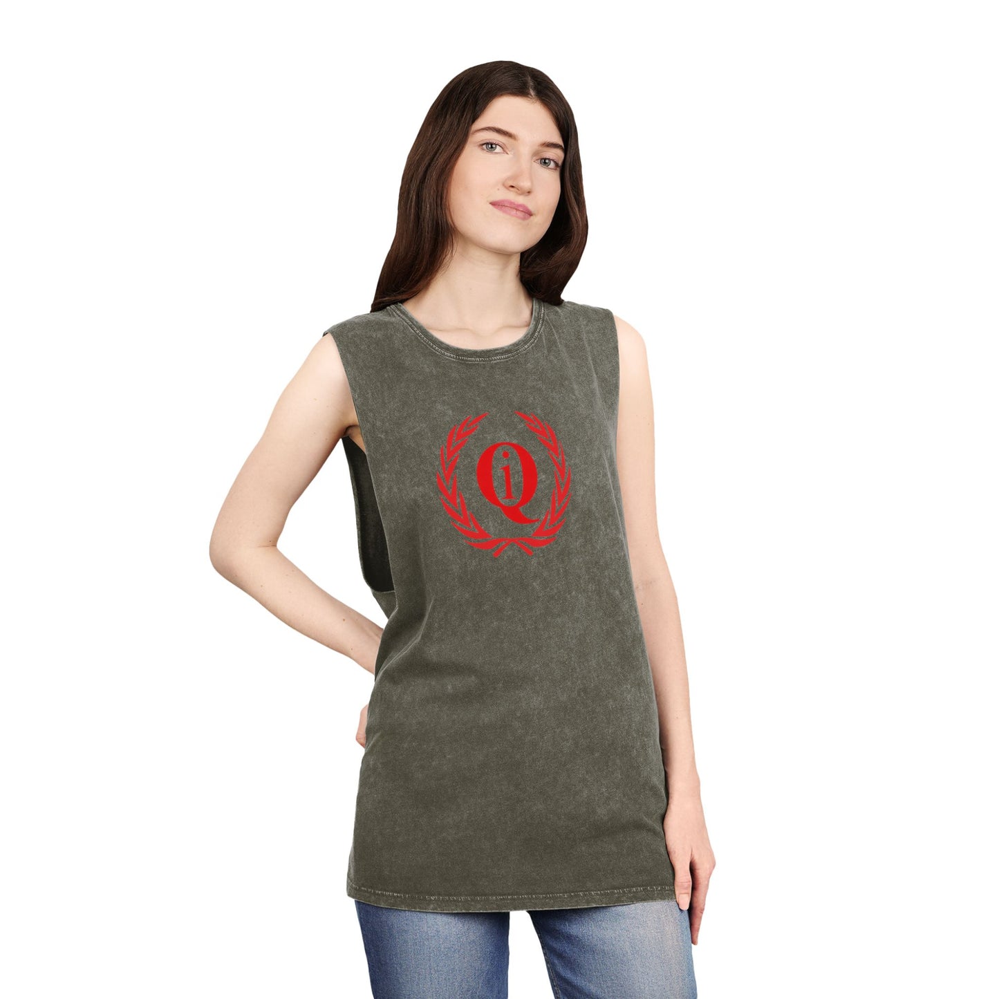 Unisex Stonewash Tank Top