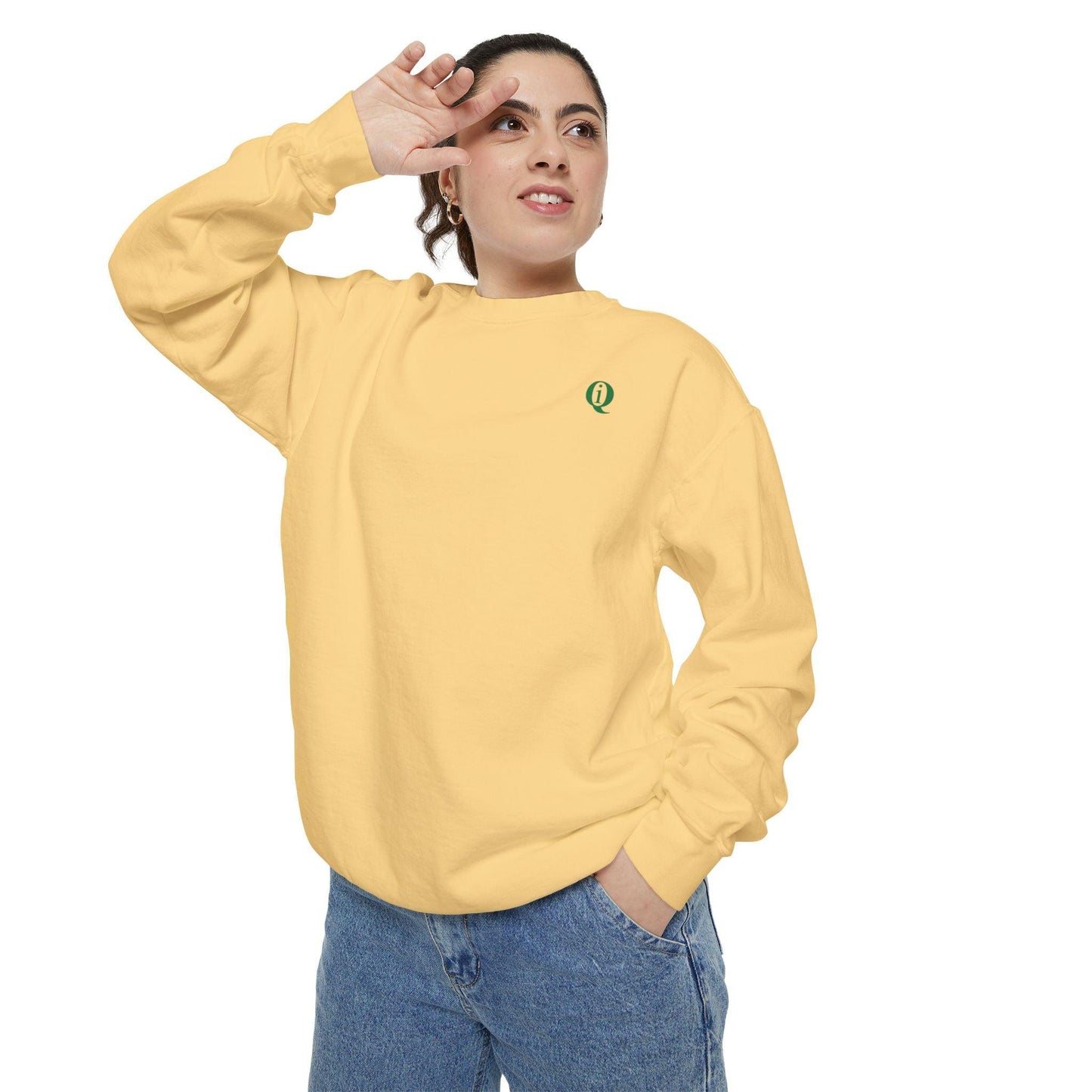 IQ Fashion | Unisex Garment-Dyed Sweatshirt