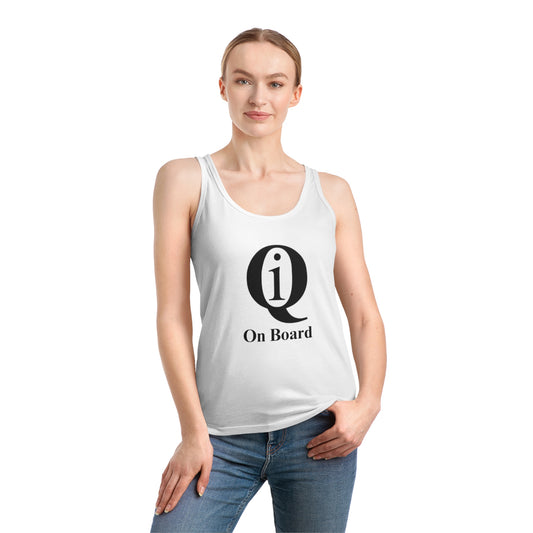 Inspirational Women’s Dreamer Tank Top - "I On Board" Motivational Top