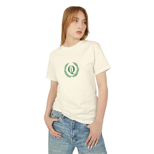 Unisex Garment-Dyed Heavyweight Cotton Tee with Logo | Soft Casual Style