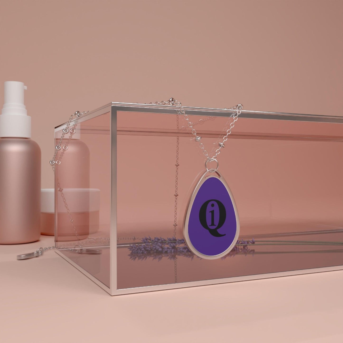 IQ Fashion | Oval Necklace