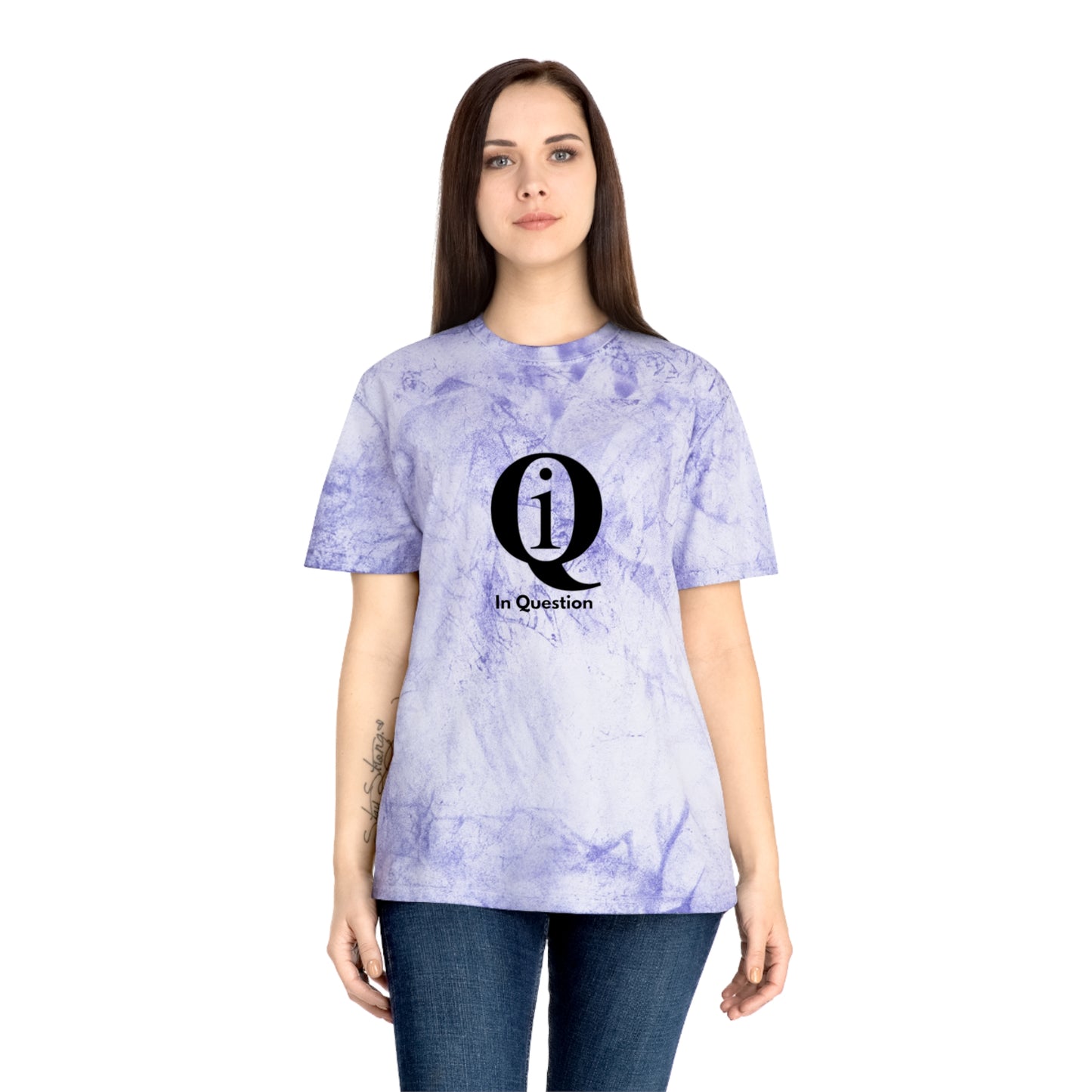 Unisex Color Blast T-Shirt - Abstract Earthy Style for Casual Vibes