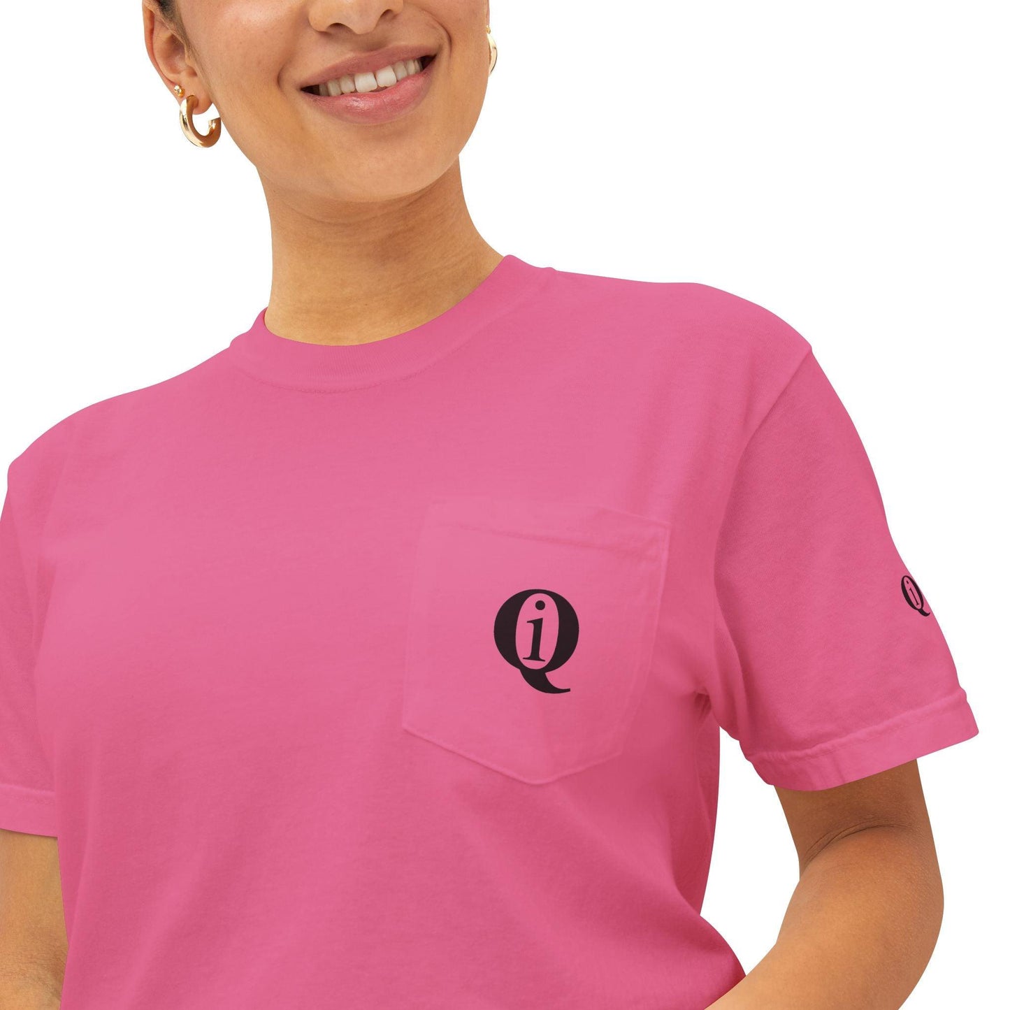 IQ Fashion | Unisex Garment-Dyed Pocket T-Shirt