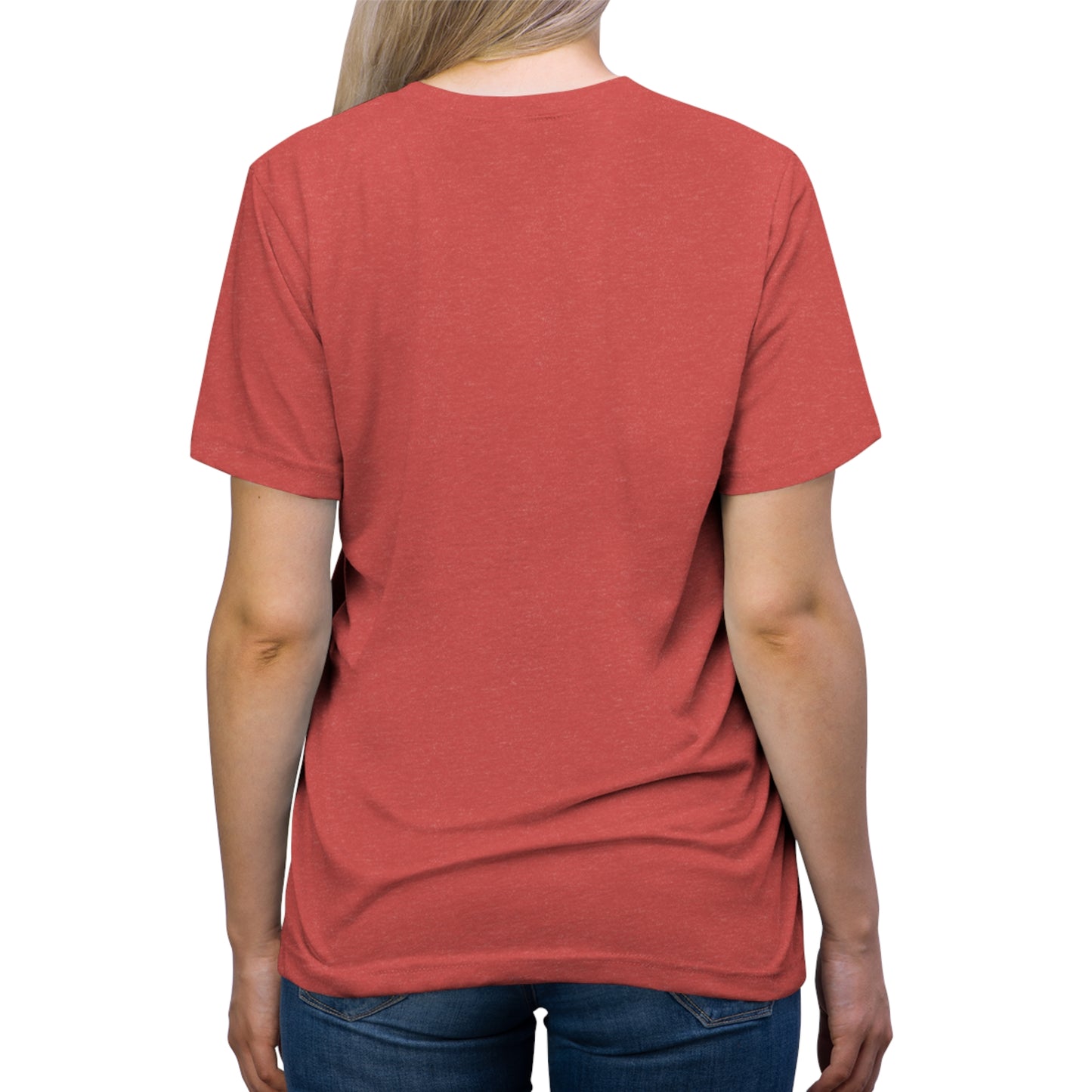 Stylish Unisex Triblend Tee with Emblem Design