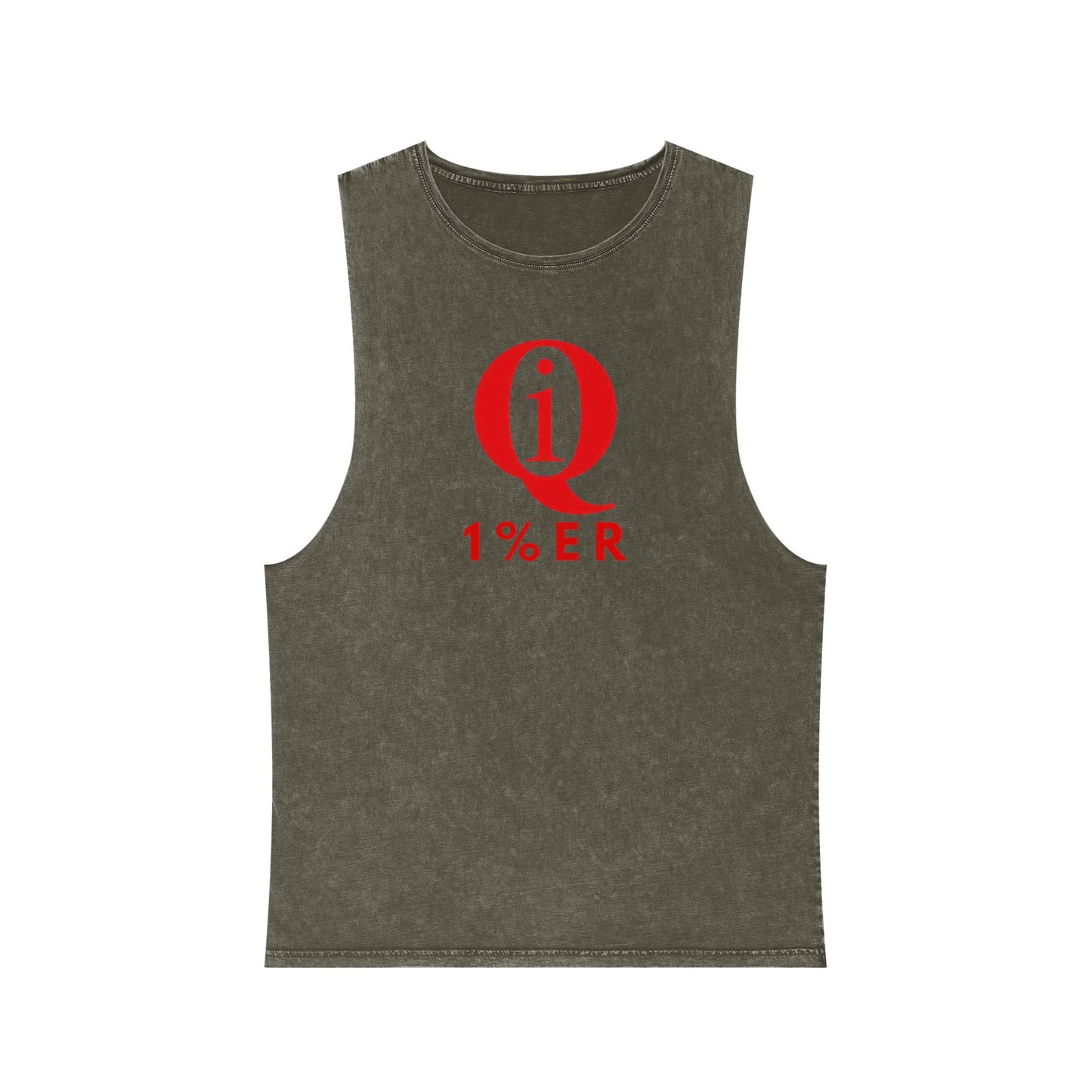 Unisex Stonewash Tank Top - Casual Summer Tee with 'On Board' Design