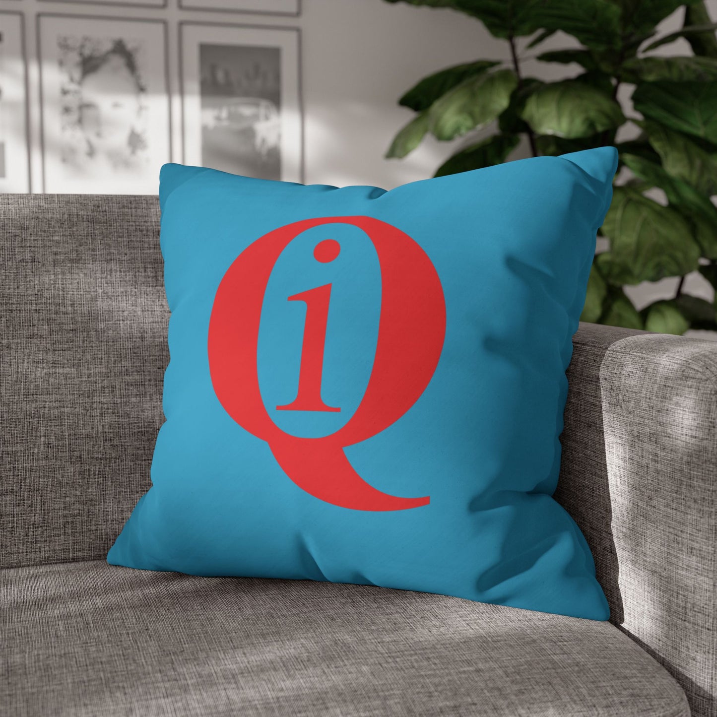 IQ Fashion | Square Poly Canvas Pillowcase