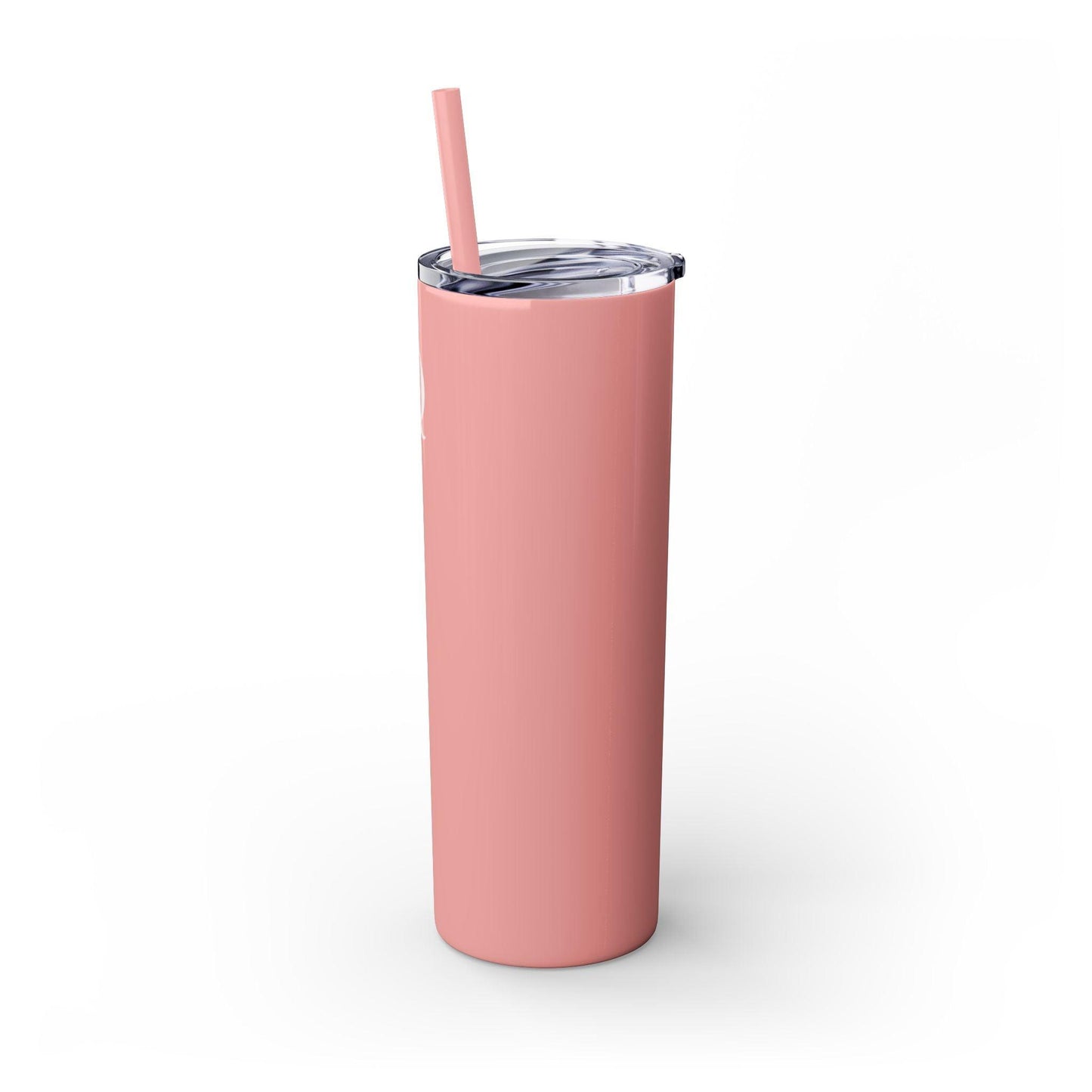 IQ Fashion | Skinny Tumbler with Straw, 20oz