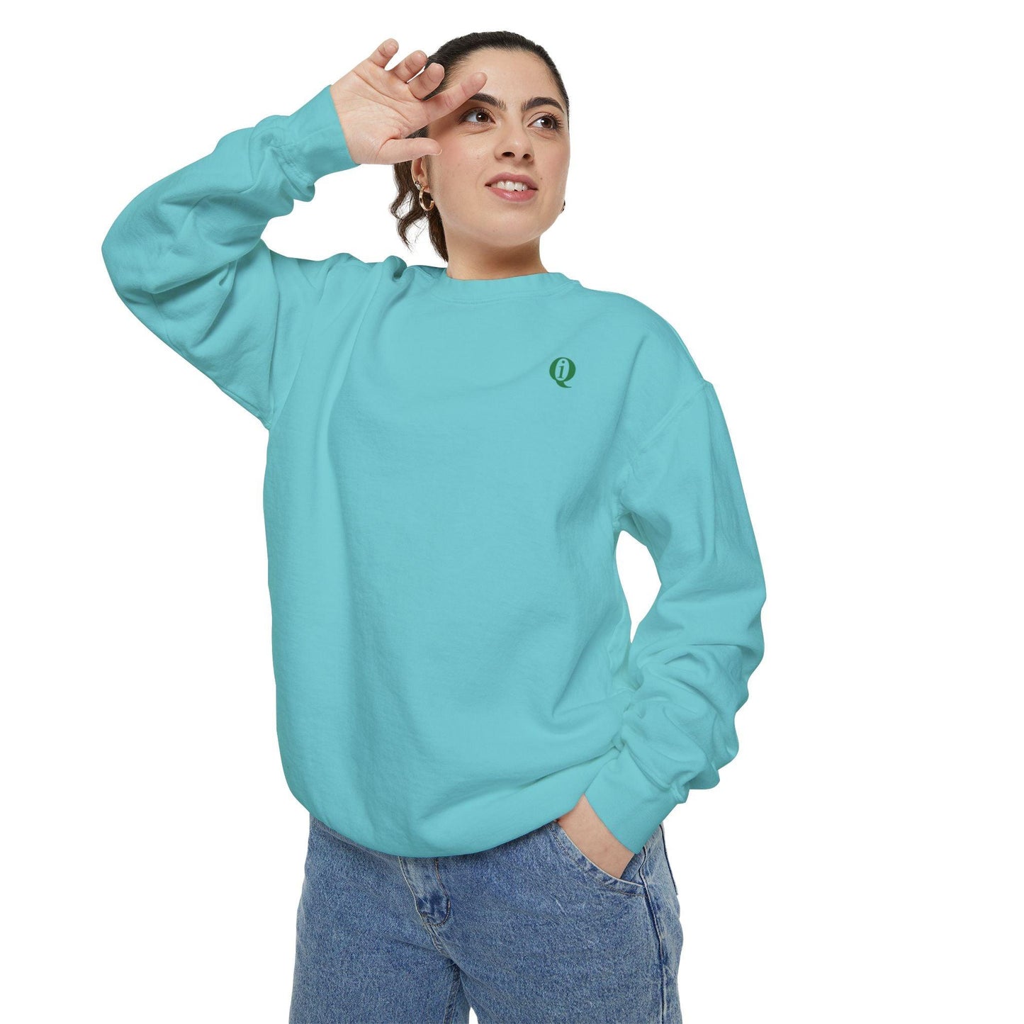 IQ Fashion | Unisex Garment-Dyed Sweatshirt