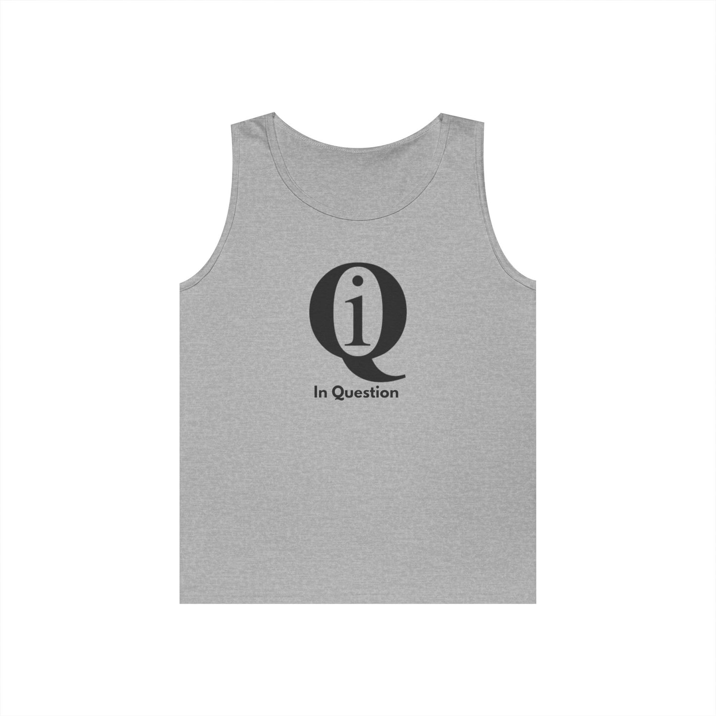 Unisex Heavy Cotton Tank Top - 'Q On Board' Design - Perfect for Summer Adventures