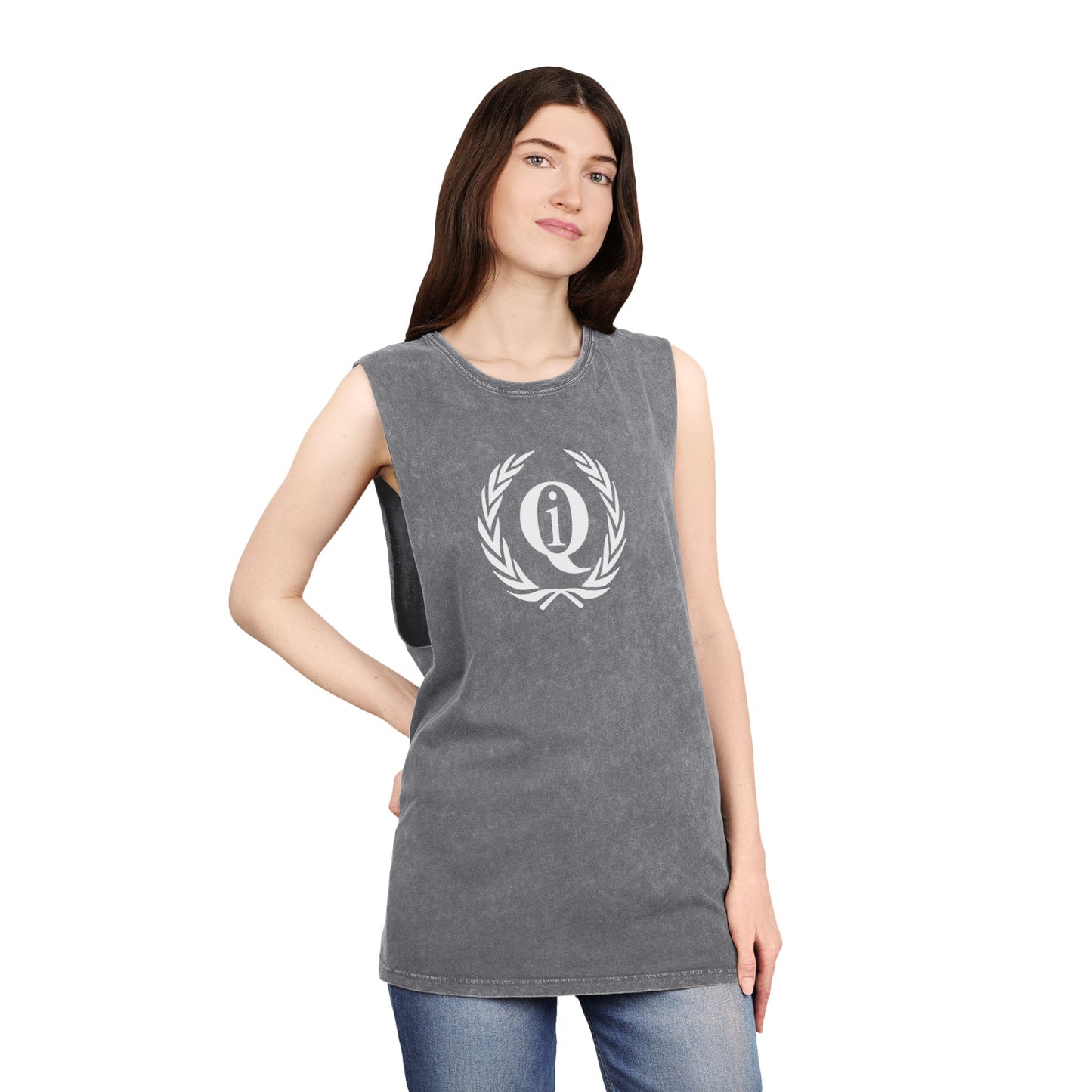 Unisex Stonewash Tank Top