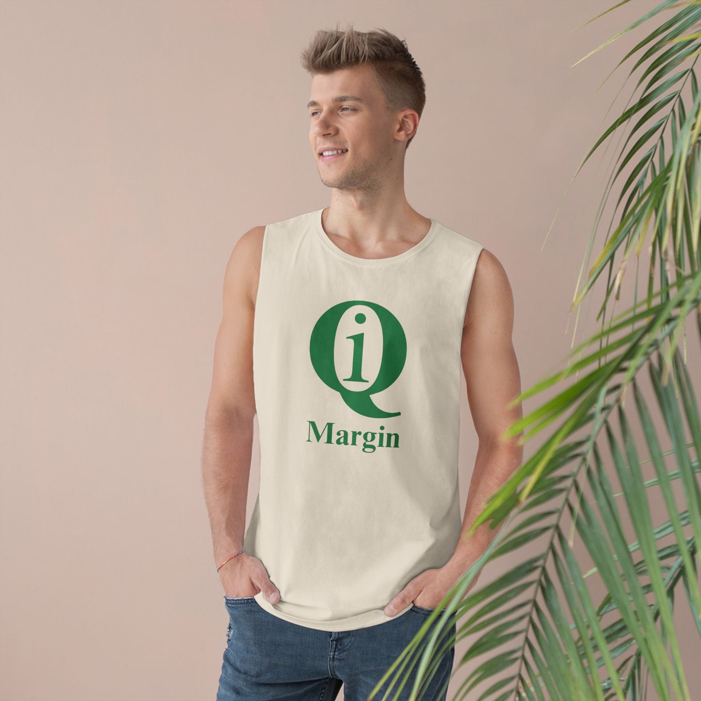 Unisex Barnard Tank - "Q On Board" Motivational Sleeveless Top