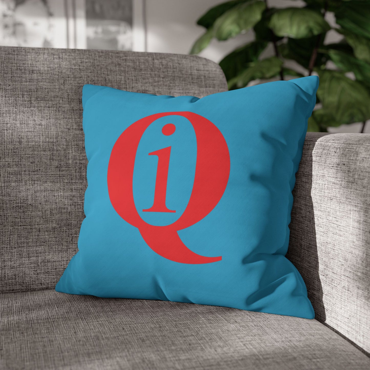 IQ Fashion | Square Poly Canvas Pillowcase