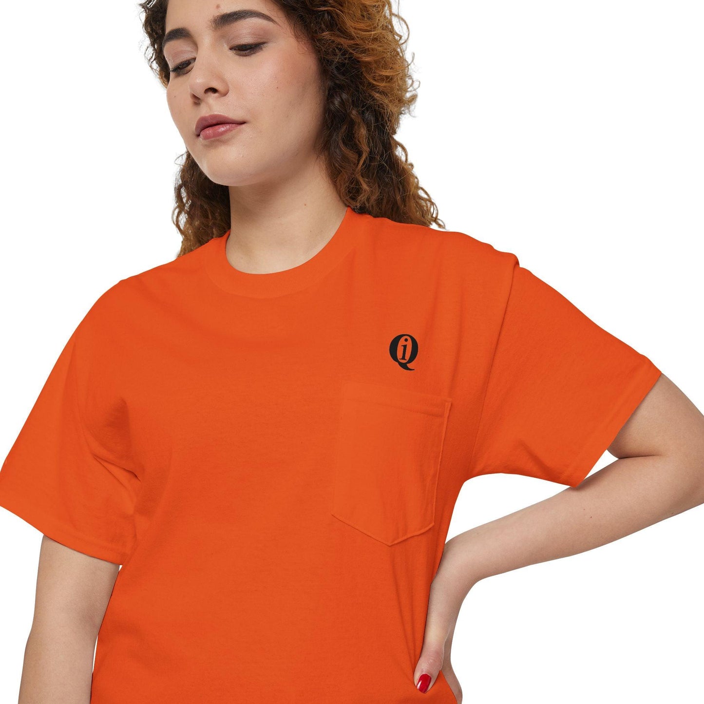 IQ Fashion | Unisex Heavy Cotton Pocket Tee