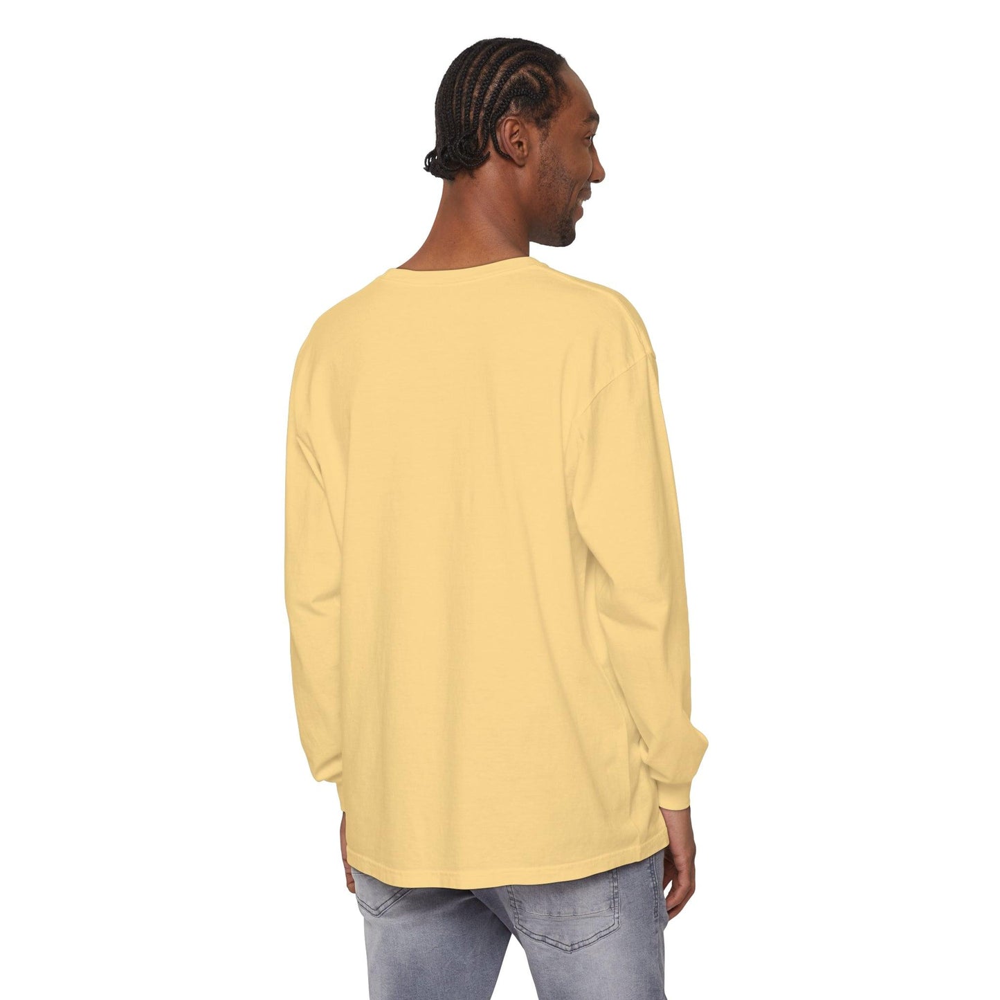 IQ Fashion | Unisex Garment-dyed Long Sleeve T-Shirt