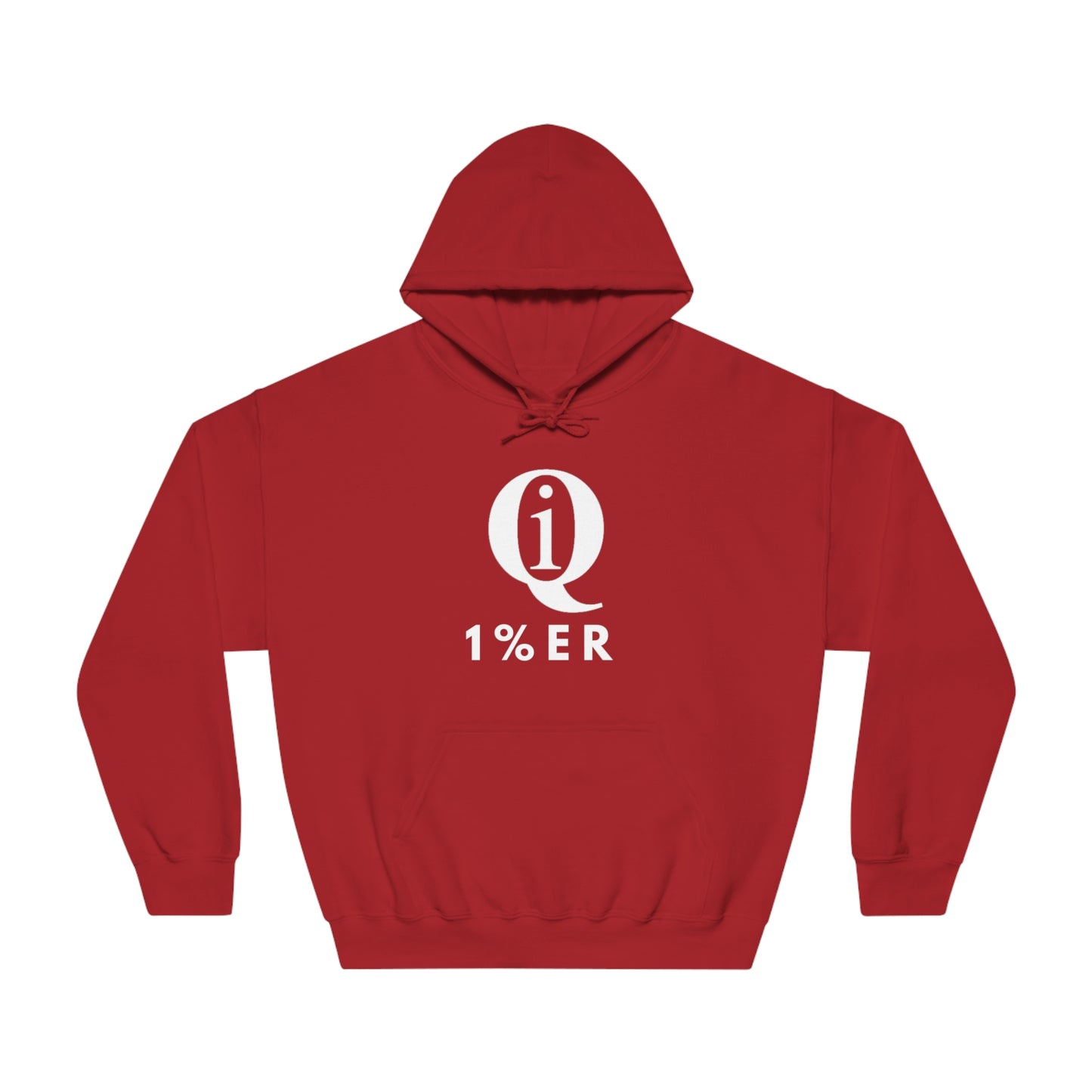 Unisex Motivational Hoodie - "1%ER" DryBlend Sweatshirt