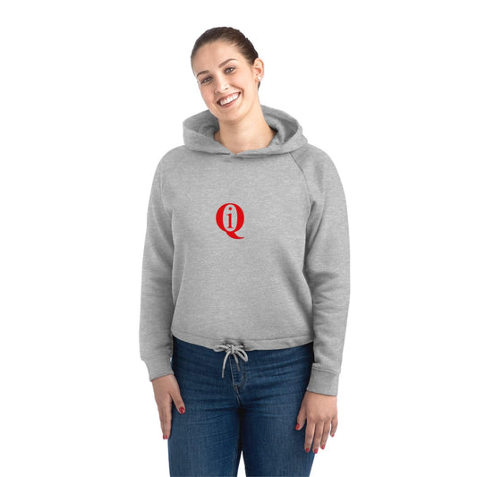 IQ Fashion | Women's Bower Cropped Hoodie Sweatshirt