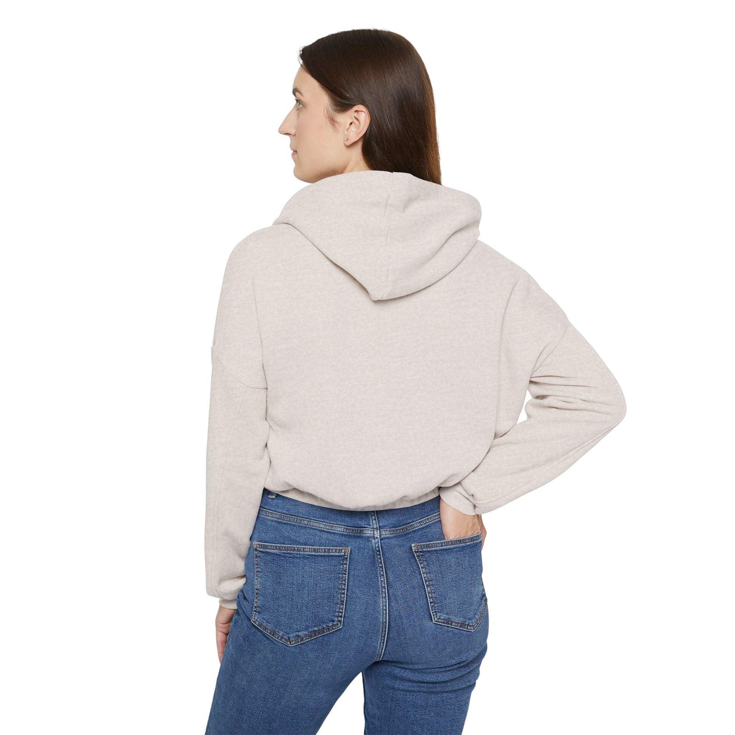 IQ Fashion | Women's Cinched Bottom Hoodie