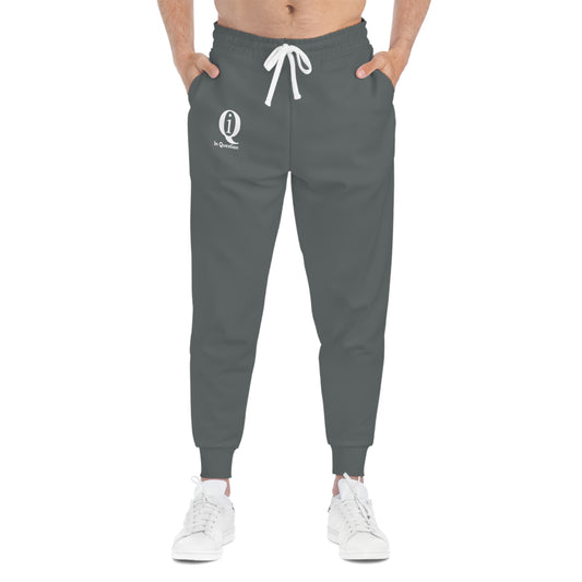 Stylish White Athletic Joggers with Logo - Perfect for Workouts and Casual Wear