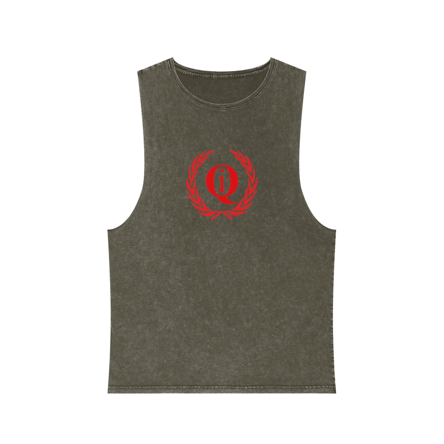 Unisex Stonewash Tank Top - Casual Summer Tee with 'On Board' Design