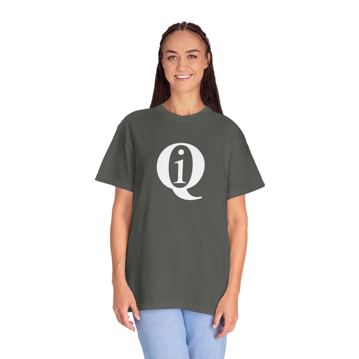 Stylish Unisex Garment-Dyed T-shirt with Informative Design