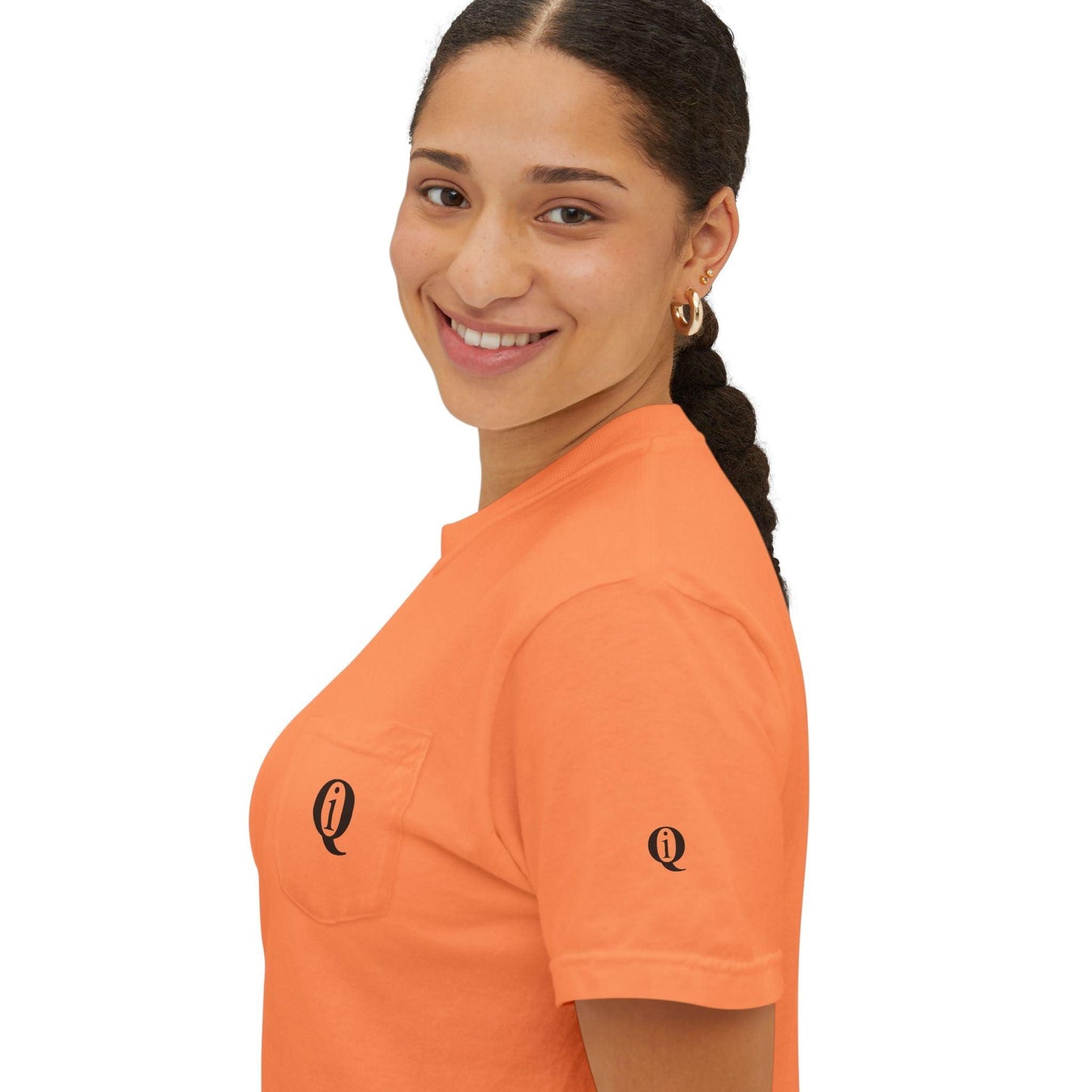 IQ Fashion | Unisex Garment-Dyed Pocket T-Shirt