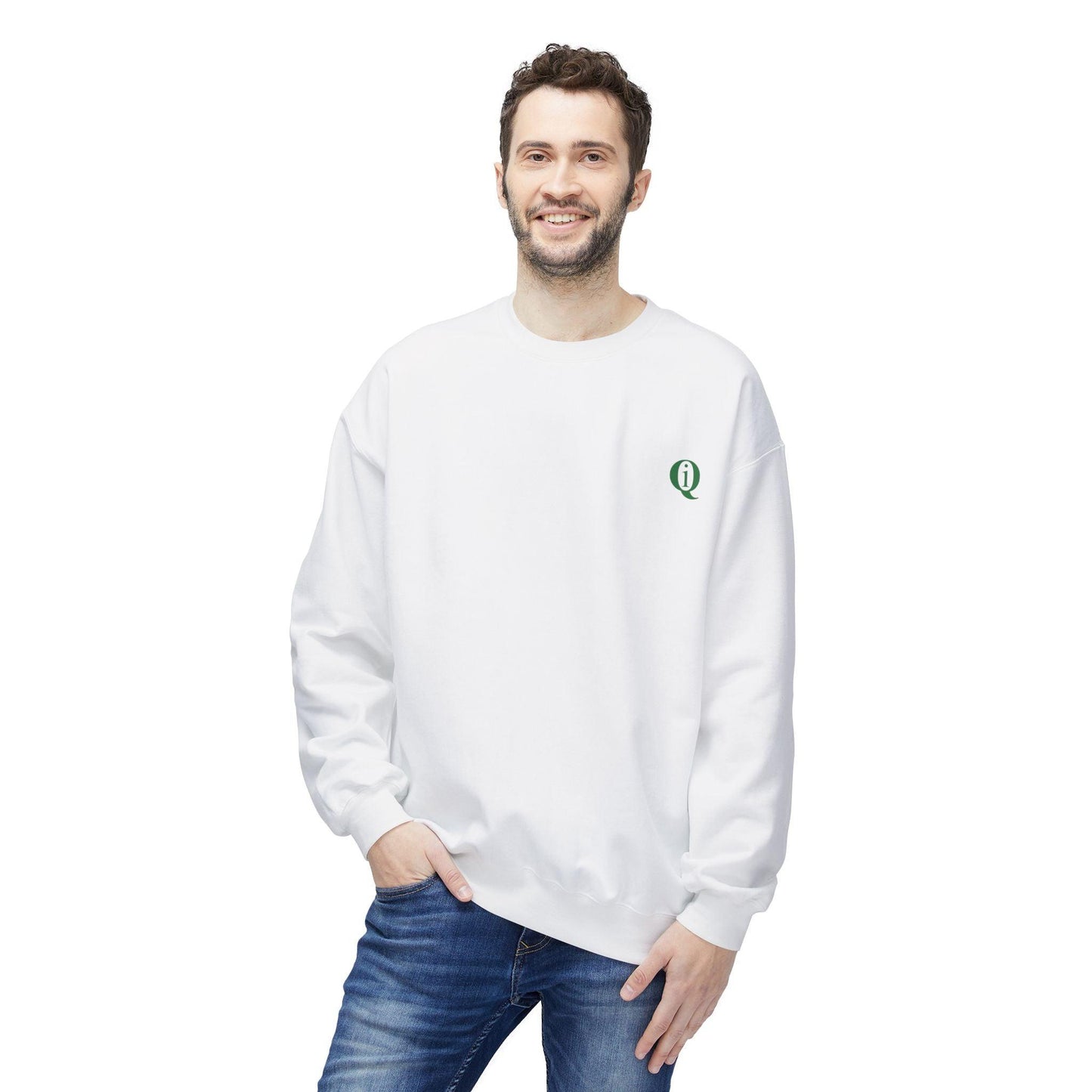 IQ Fashion | Unisex Midweight Softstyle Fleece Crewneck Sweatshirt