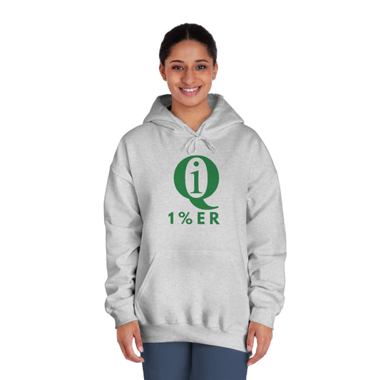 Unisex Motivational Hoodie - "1%ER" DryBlend Sweatshirt