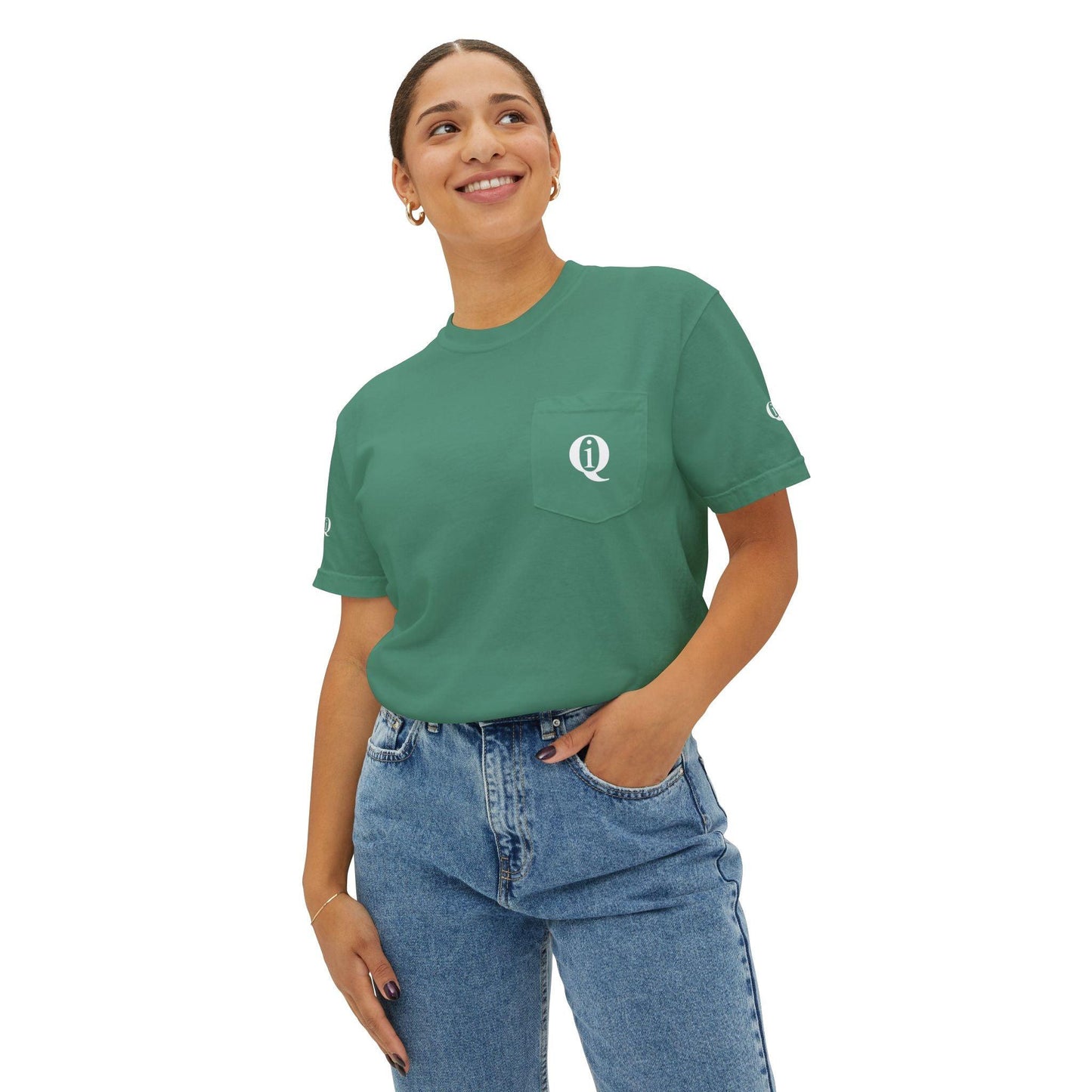 IQ Fashion | Unisex Garment-Dyed Pocket T-Shirt