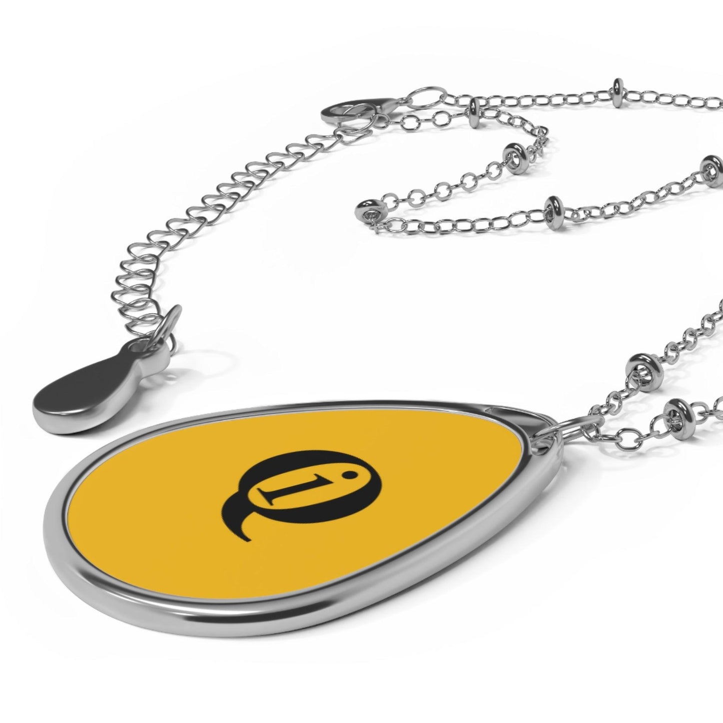 IQ Fashion | Oval Necklace