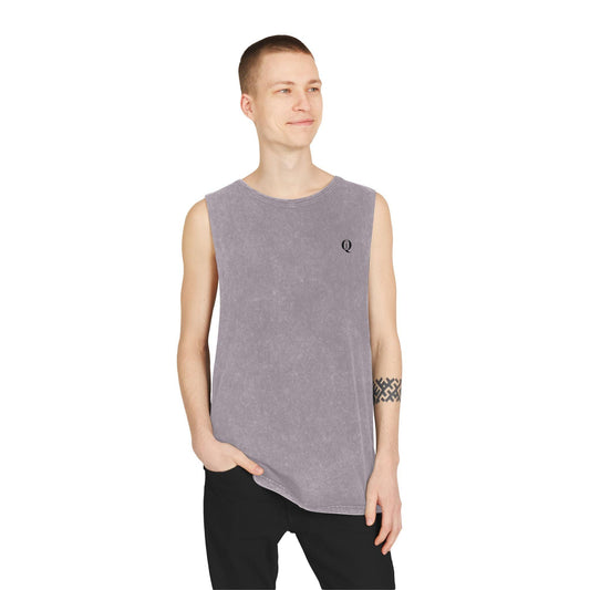 IQ Fashion | Unisex Stonewash Tank Top