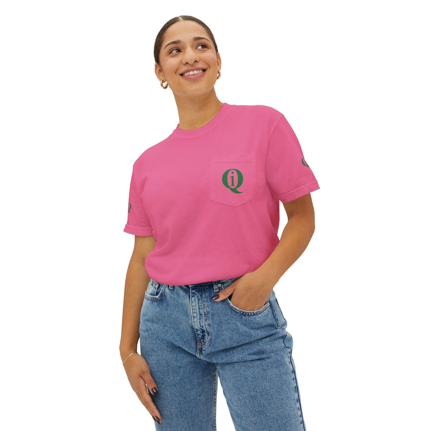 IQ Fashion | Unisex Garment-Dyed Pocket T-Shirt