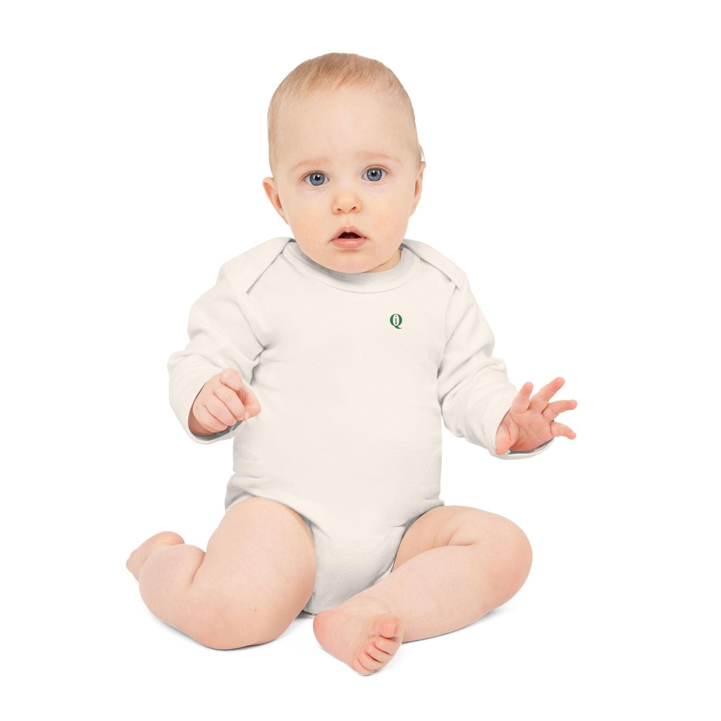 IQ Fashion | Baby Long-Sleeve Organic Bodysuit