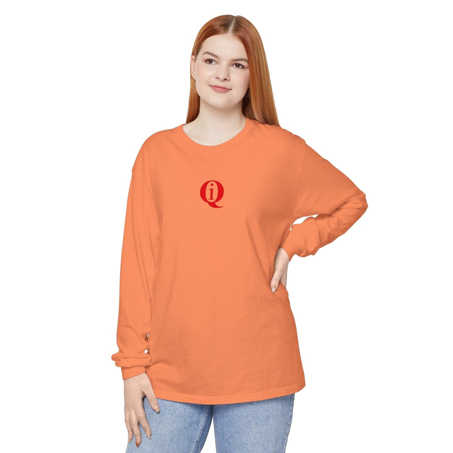 IQ Fashion | Unisex Garment-dyed Long Sleeve T-Shirt