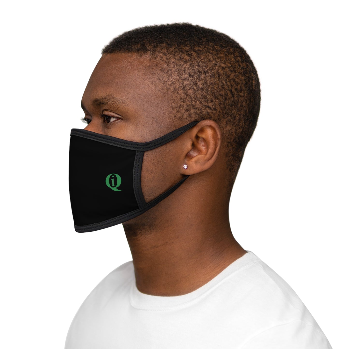 IQ Fashion | Mixed-Fabric Face Mask