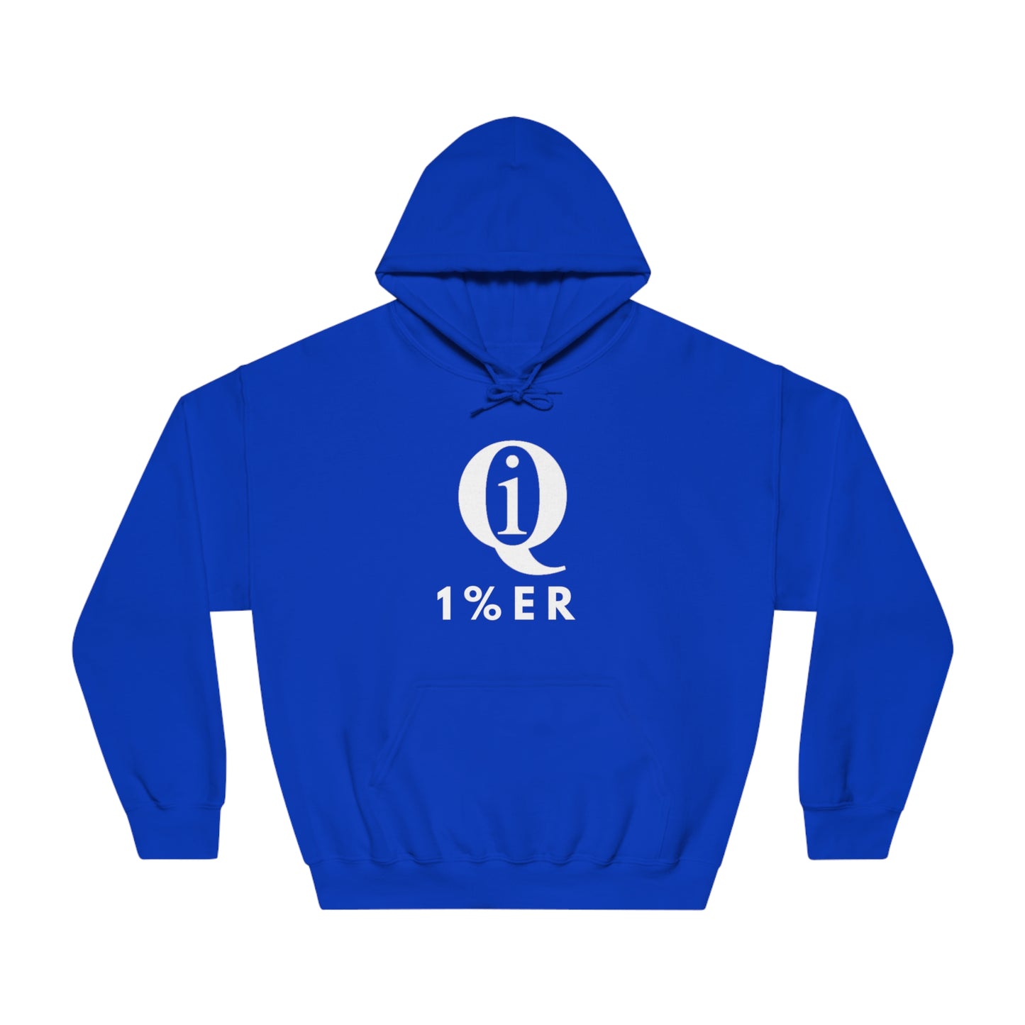 Unisex Motivational Hoodie - "1%ER" DryBlend Sweatshirt