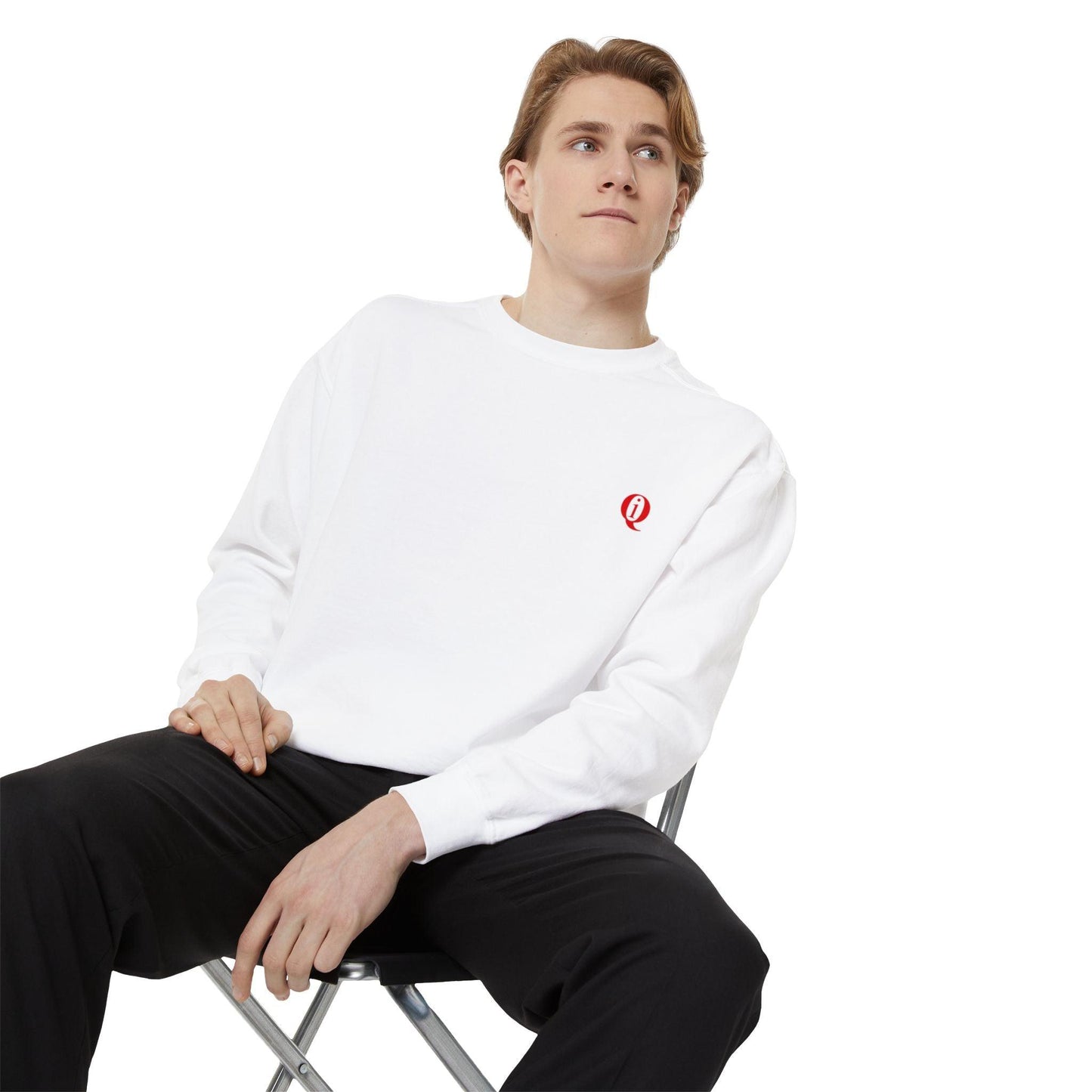 IQ Fashion | Unisex Garment-Dyed Sweatshirt