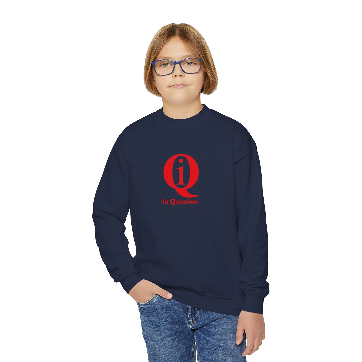 Youth Crewneck Sweatshirt - In Question Crewneck Sweatshirt